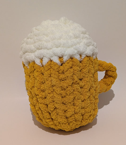 Dad's Beer Mug Pillow